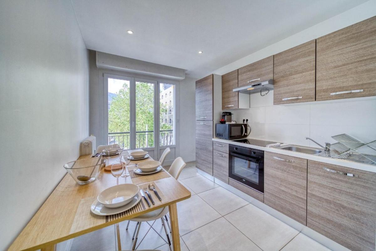 Le Joli Stade, Appartement Avec Magnifique Vue, Grenoble, Rhone Alpes Exterior foto