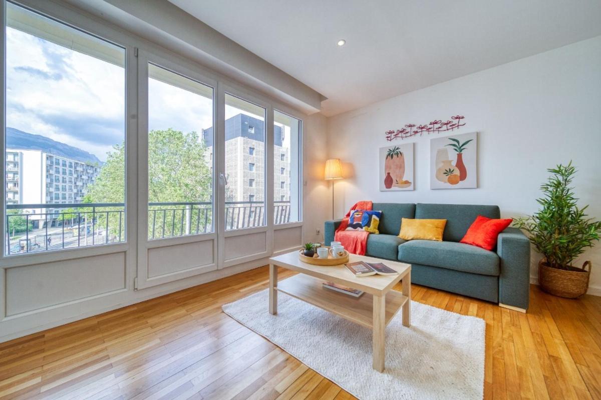 Le Joli Stade, Appartement Avec Magnifique Vue, Grenoble, Rhone Alpes Exterior foto